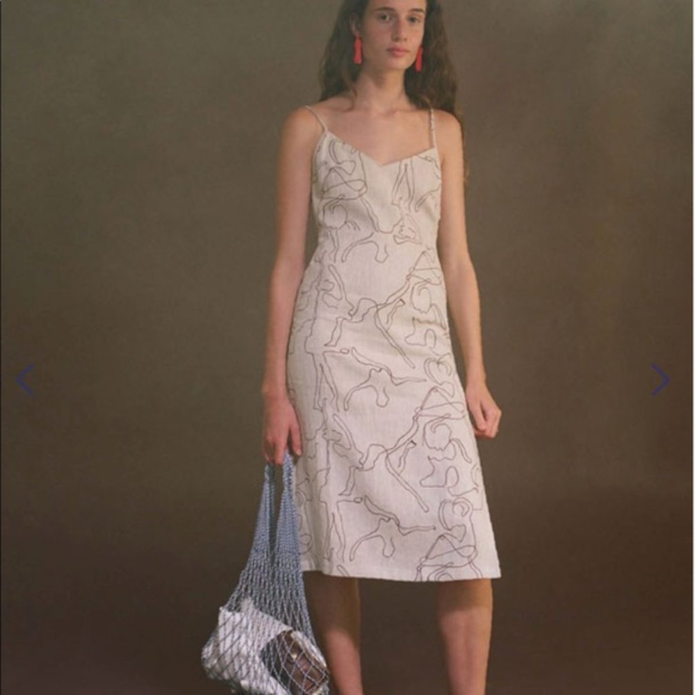 Paloma Wool Gabriella Linen Dress